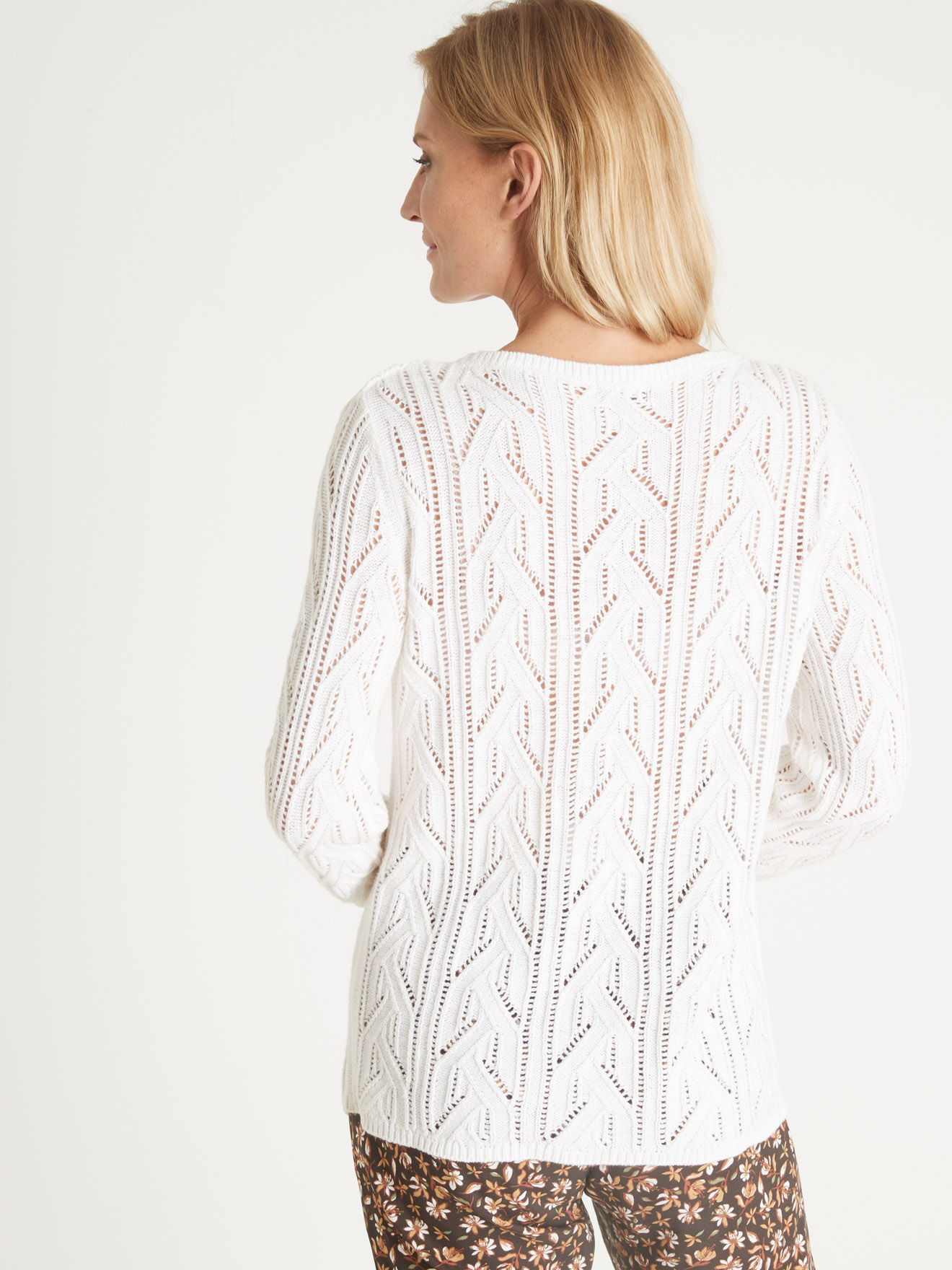 Pull en maille fantaisie