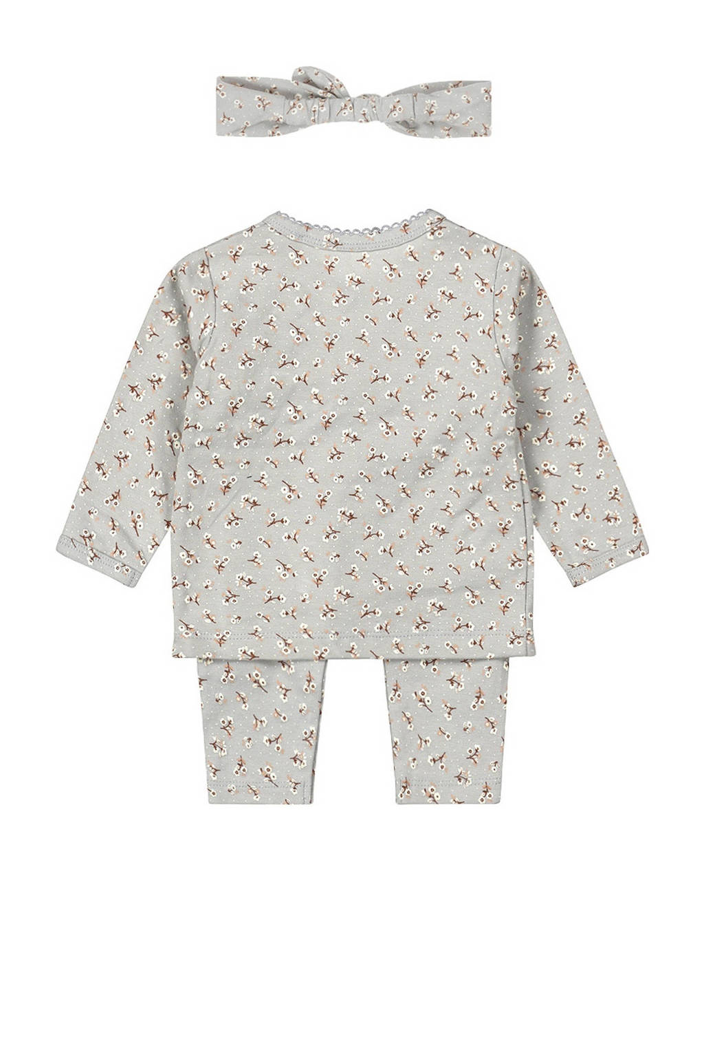 Dirkje longsleeve + broek + haarband blauw