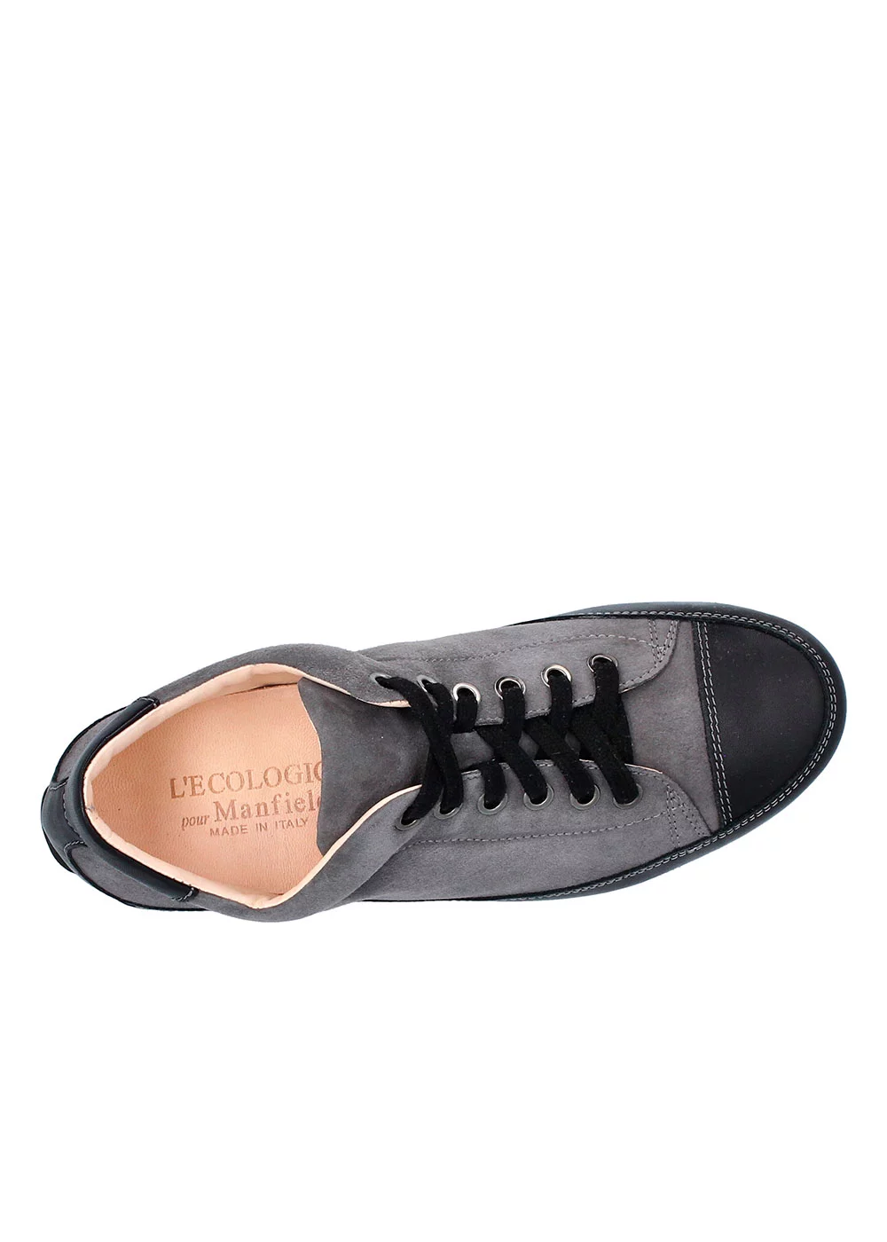 BASKET ROTONDA VELOURS GRIS