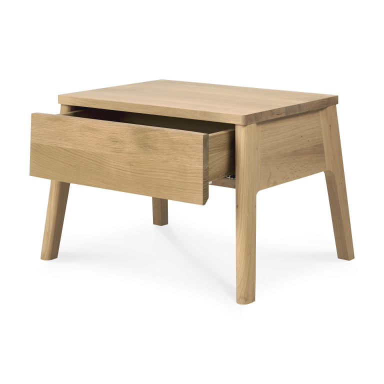 Ethnicraft Air nachtkastje 56x44 licht eiken