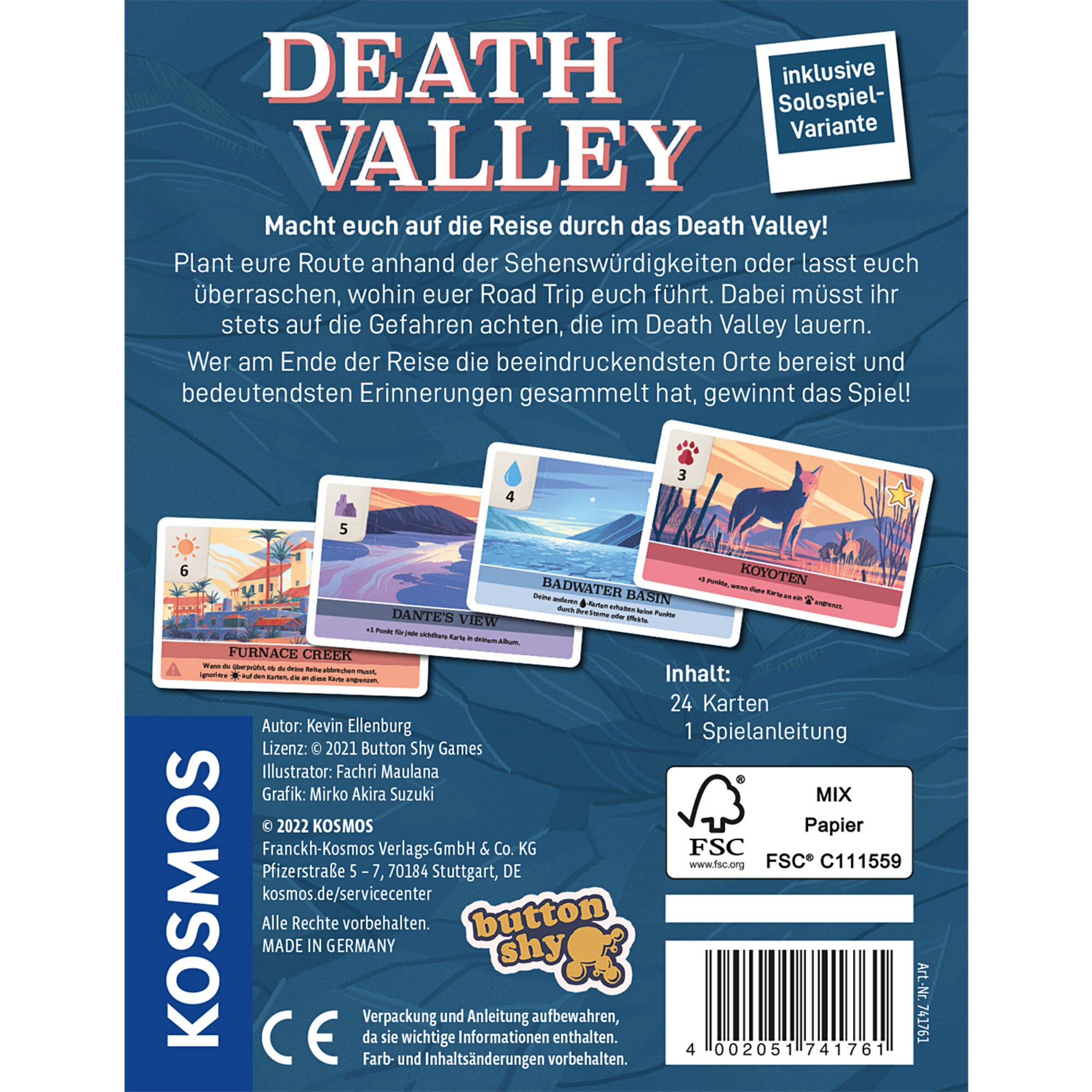 Kosmos Kartenspiel Death Valley