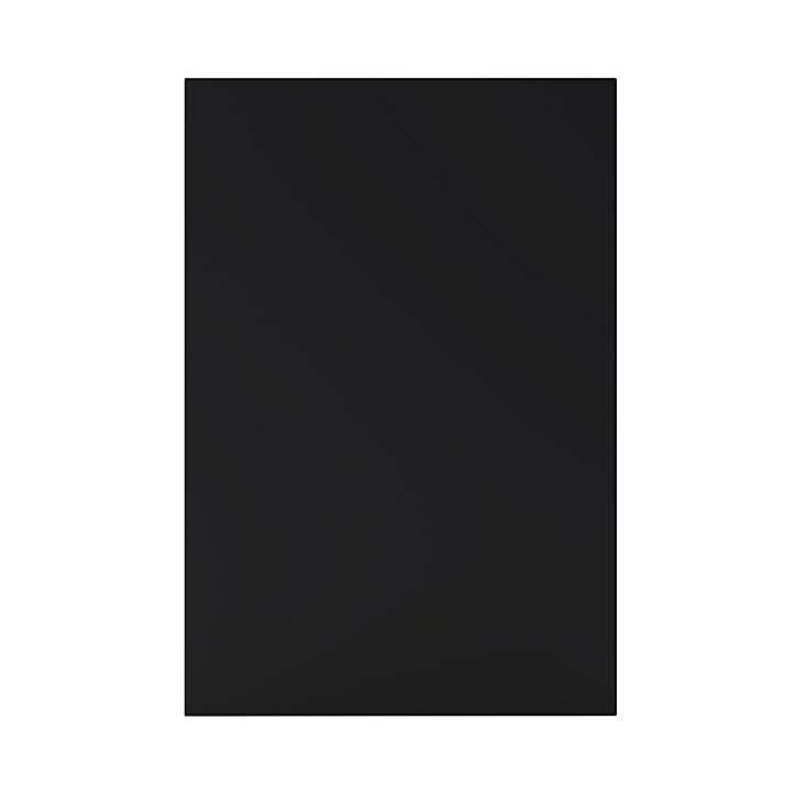 Joue de séparation caisson bas Goodhome Pastilla noir H. 87 cm x l. 59 cm x Ep. 18 mm