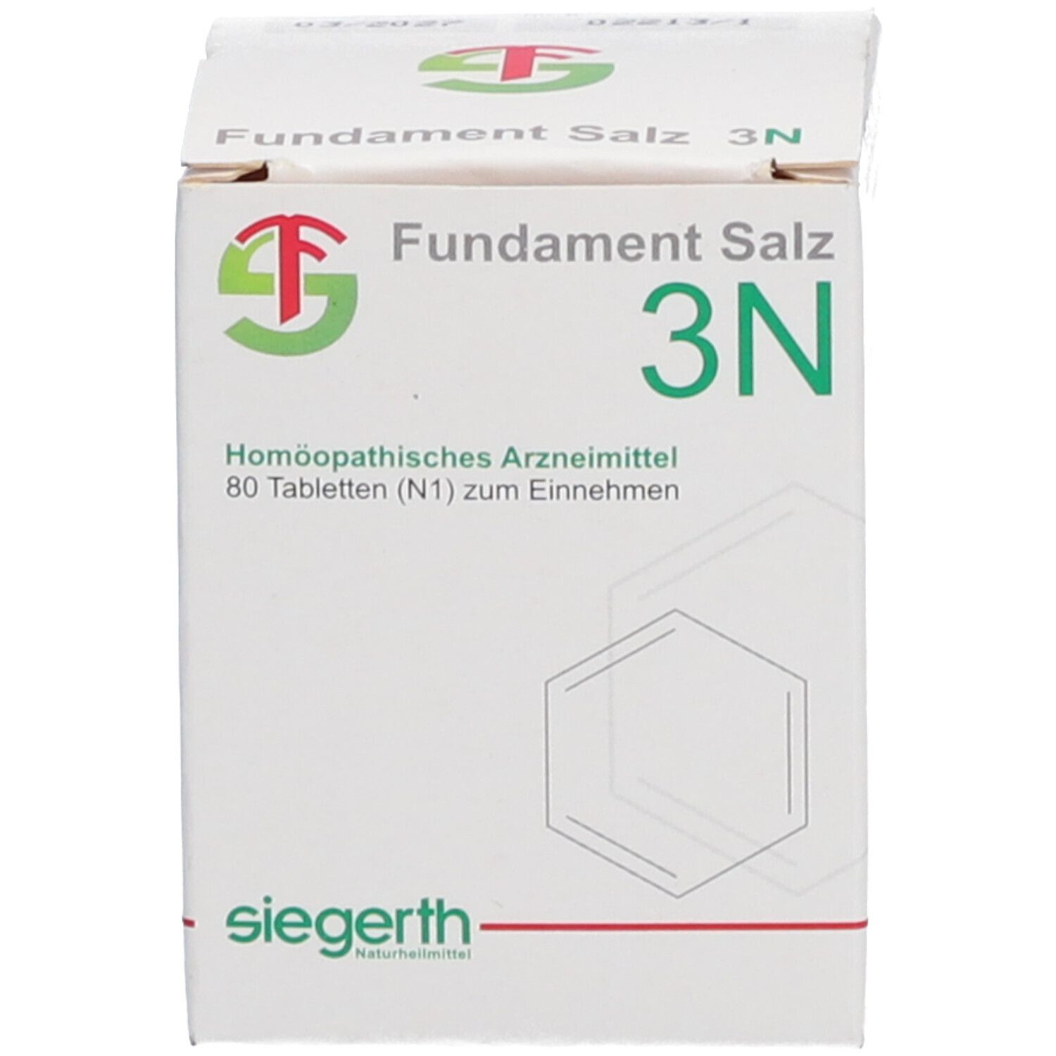 Fundament-Salz III N