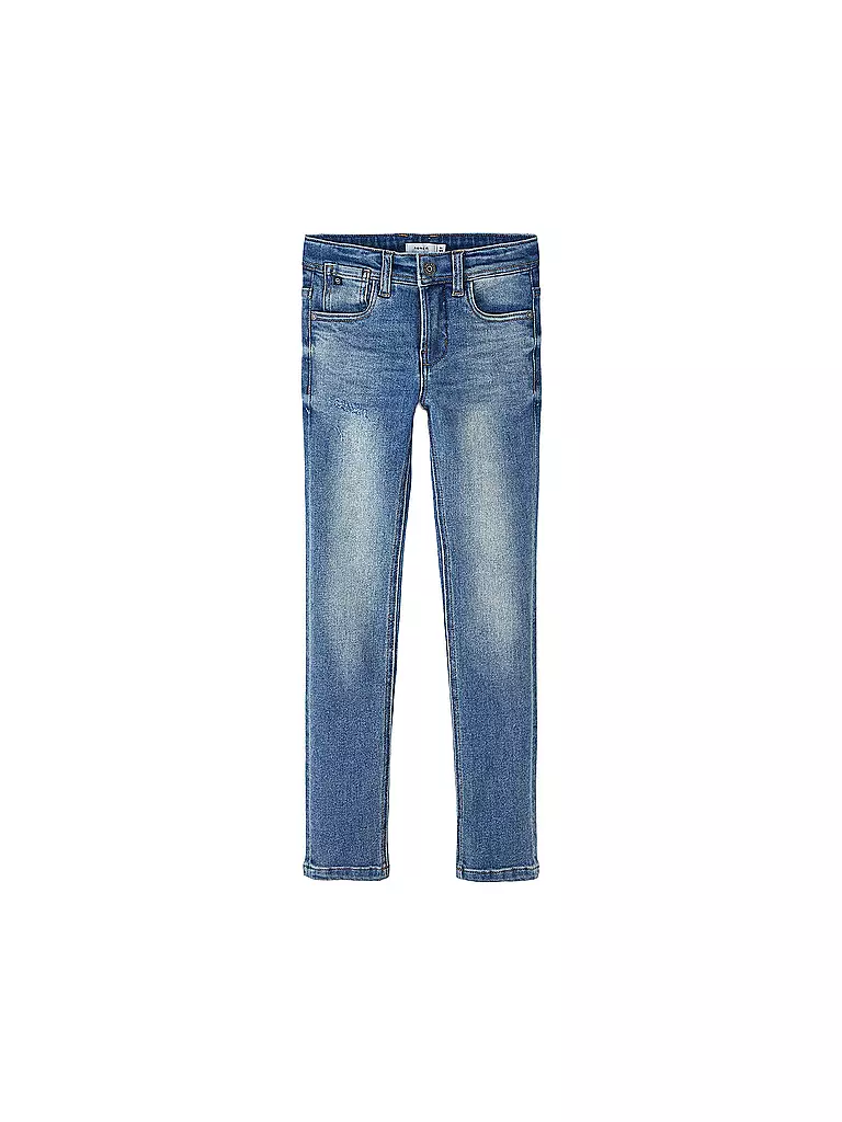 NAME IT Jungen Jeans Slim Fit NKMTHEO blau