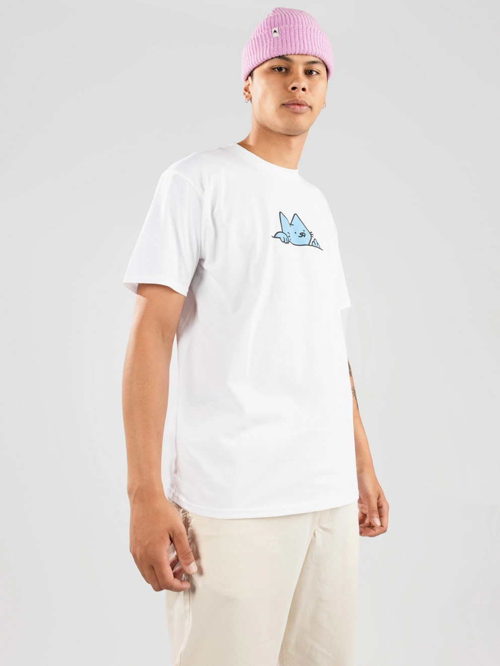 Leon Karssen Paw Off T-Shirt white