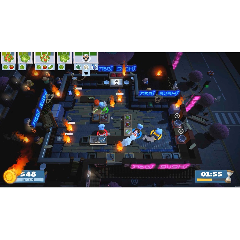 Overcooked 2 Nintendo Switch (Code in der Verpackung)