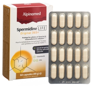 Alpinamed Spermidinelife Original Kapseln, 60 Stück