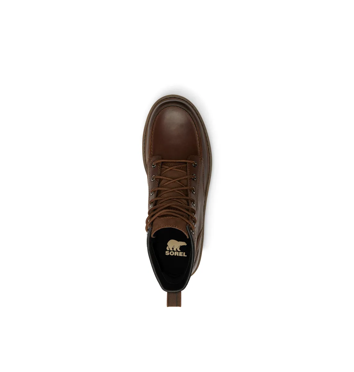 Sorel Slabtown 62' Moc Wp Tobacco, Black