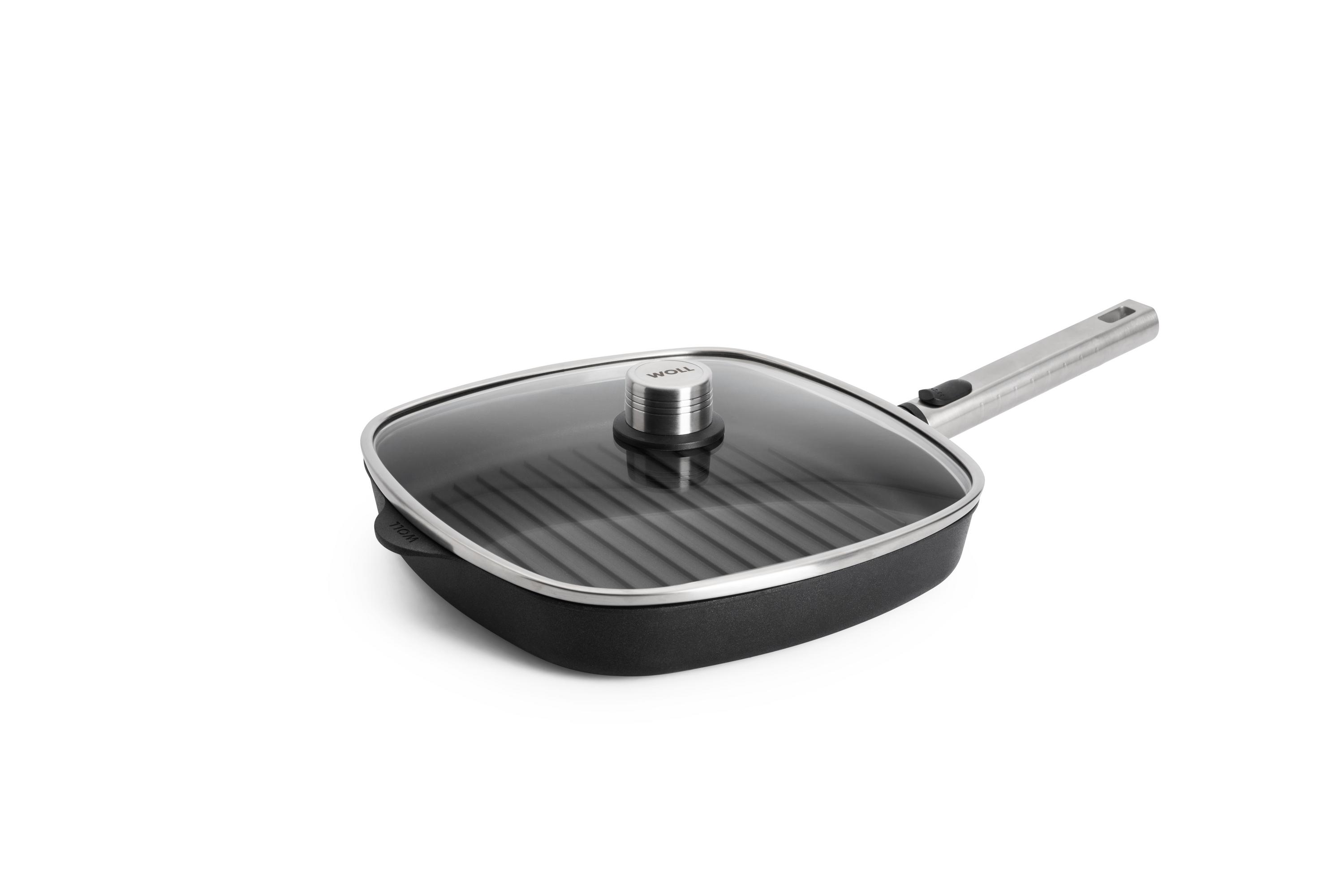 Logic XR Grillpfanne mit Deckel, 28 x 28 cm - Herdart: Alle Herdarten inkl. Induktion