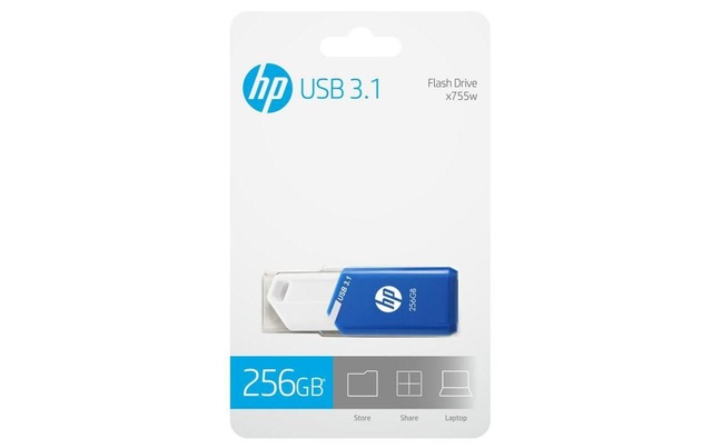 HP USB-Stick »44564 x755w 256 GB« (256GB GB Lesegeschwindigkeit 65 MB/s)
