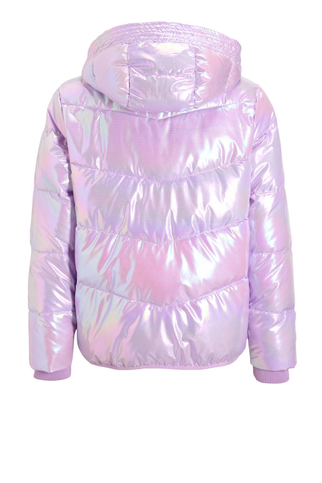 Coolcat Puffer Winterjas Juna Metallic Roze