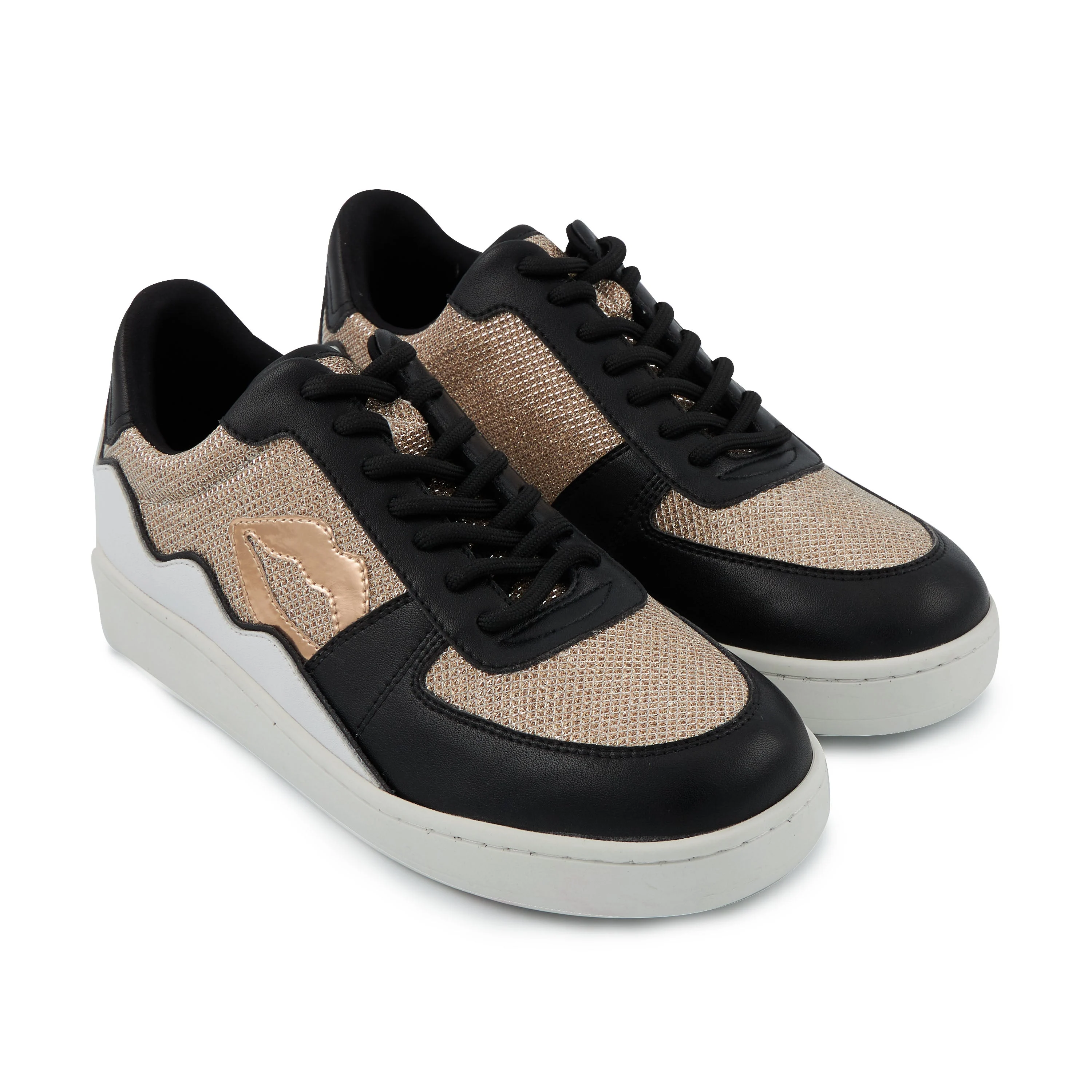 LOULOU PARTY - Sneakers en cuir | Rose