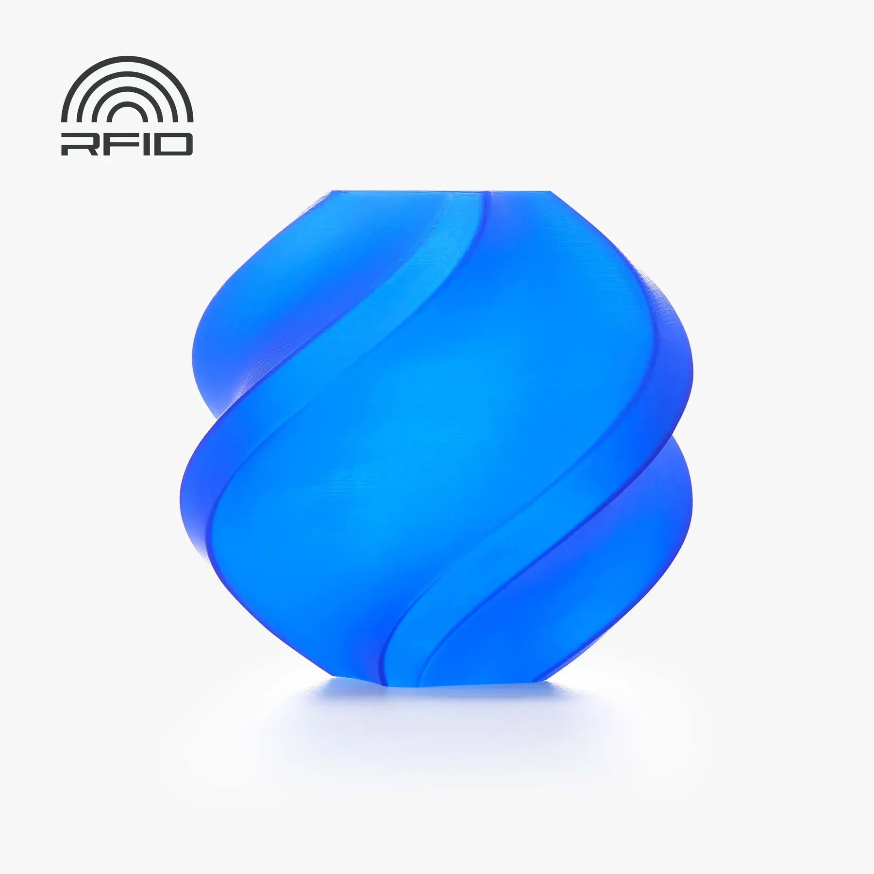 Bambu Lab  PLA Translucent Blue, Spule (1.000 g)    Frosted PLA Look in Blue