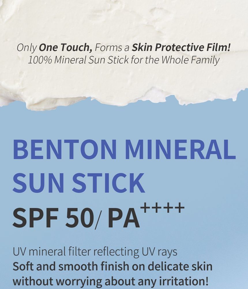 Benton - Minerale Zonnestick