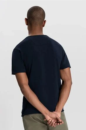 Dstrezzed Mc Queen T-shirt Melange Donkerblauw 202274-NNNOS-649 kopen