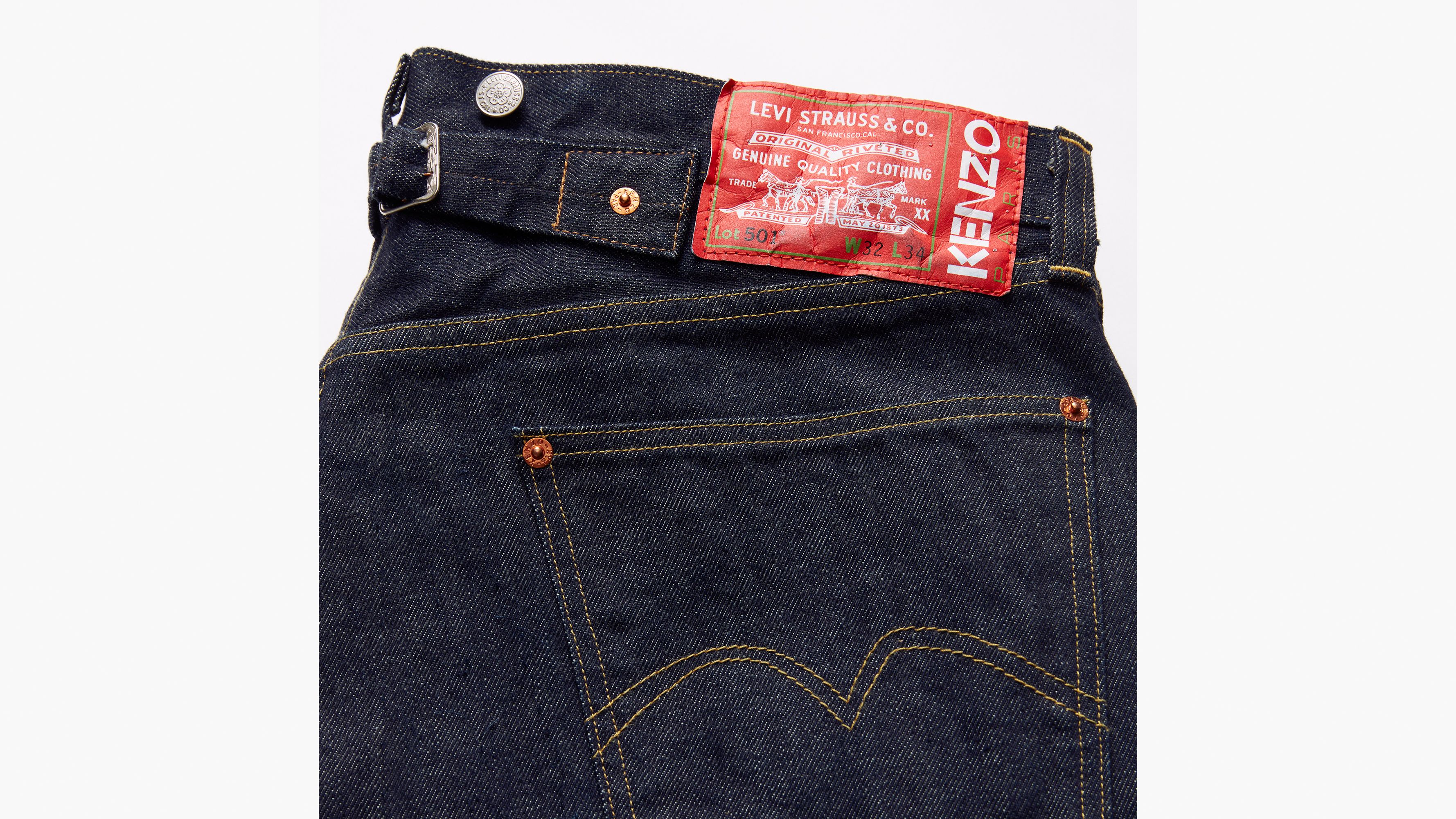 Levi's® x KENZO 1933 501® Jeans - Indigo Rinse - Bleu
