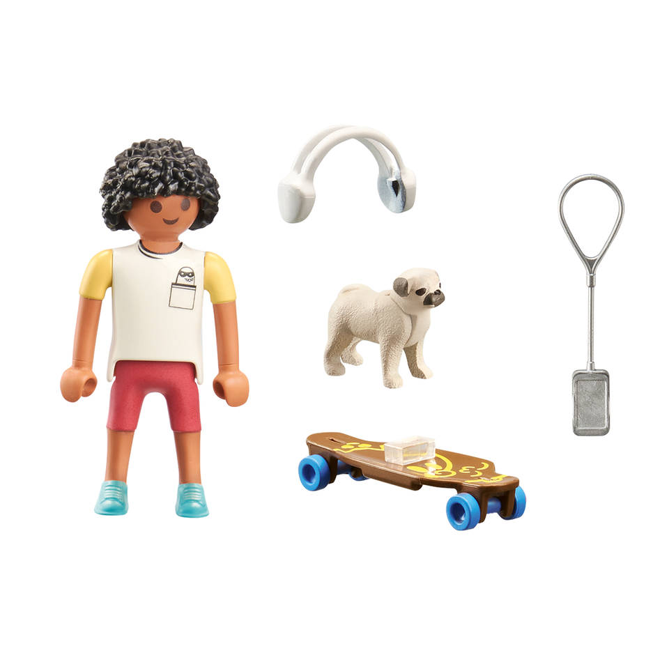 PLAYMOBIL My life jongen met hond 71612