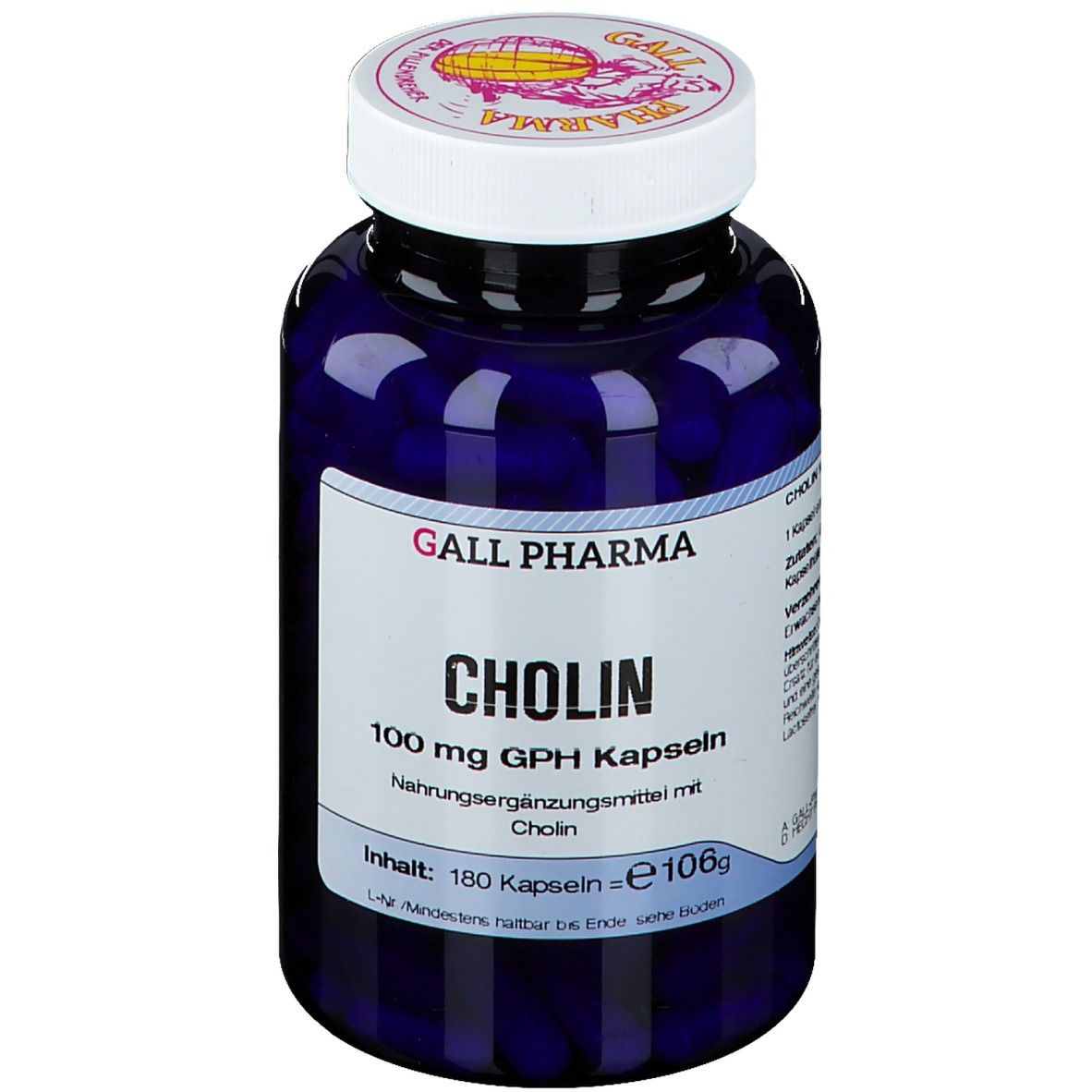 GALL PHARMA Cholin 100 mg GPH Kapseln