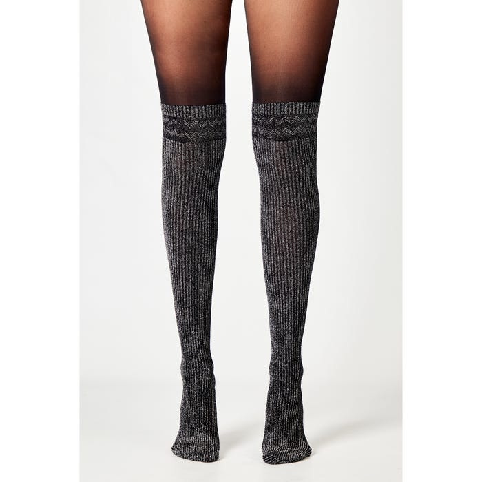 inSua-Panty glitter fake overknee Indus - InSua