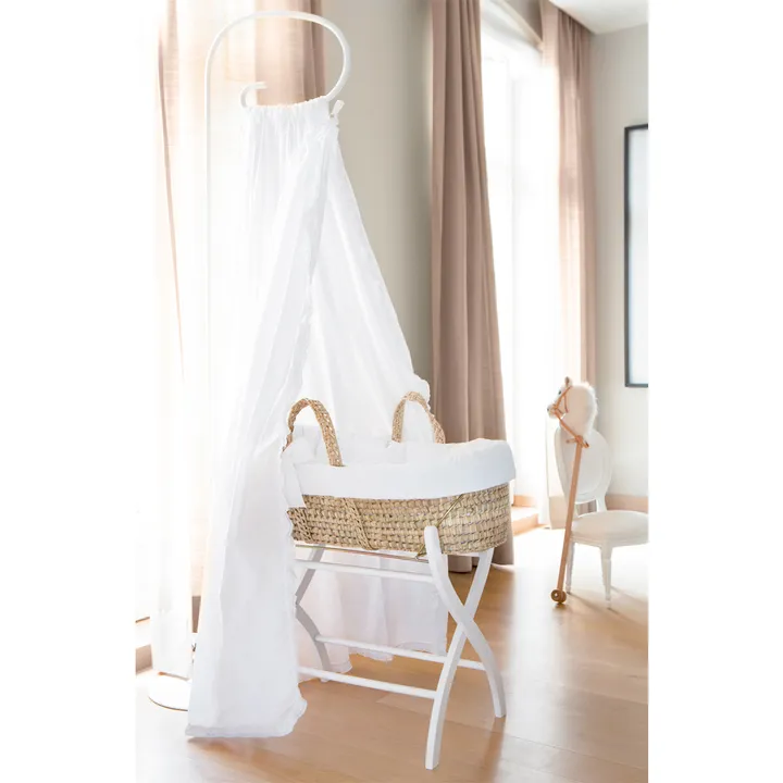 Tartine et Chocolat Socle en bois pour couffin | Blanc