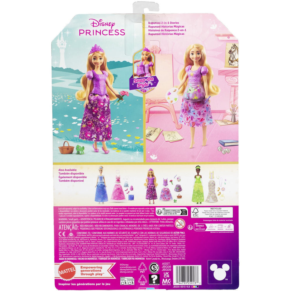 Køb Disney Princess Eventyrfortællende Rapunzel Dukke
