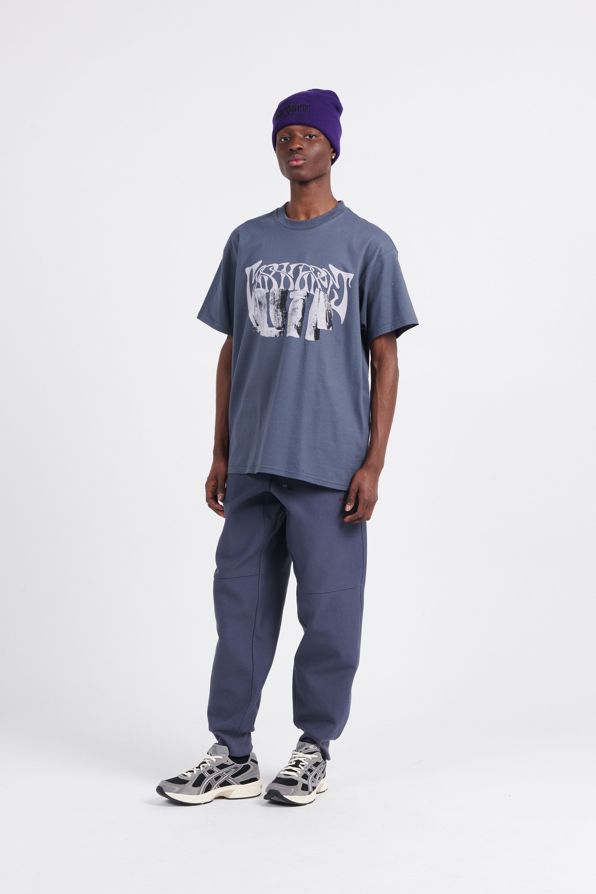 CARHARTT WIP Jogging AMERICAN SCRIPT Gris