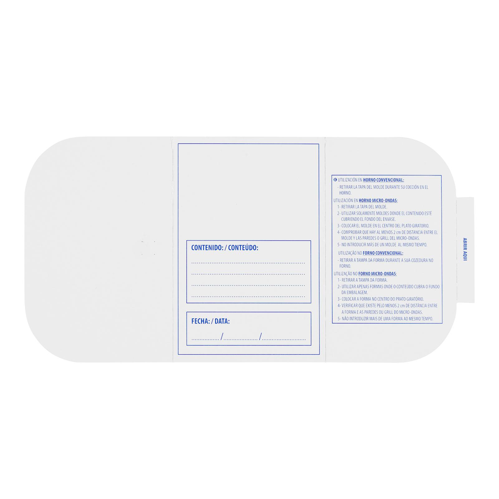 Moule rectangulaire en aluminium Alibérico 1,5 L