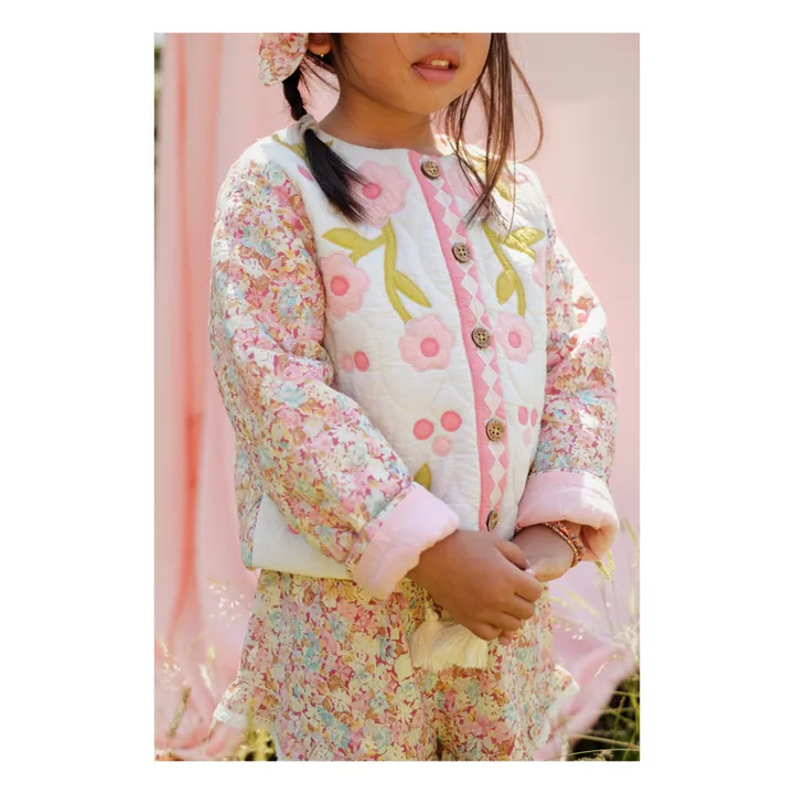 Louise Misha Veste Orisha Matelassée | Rose