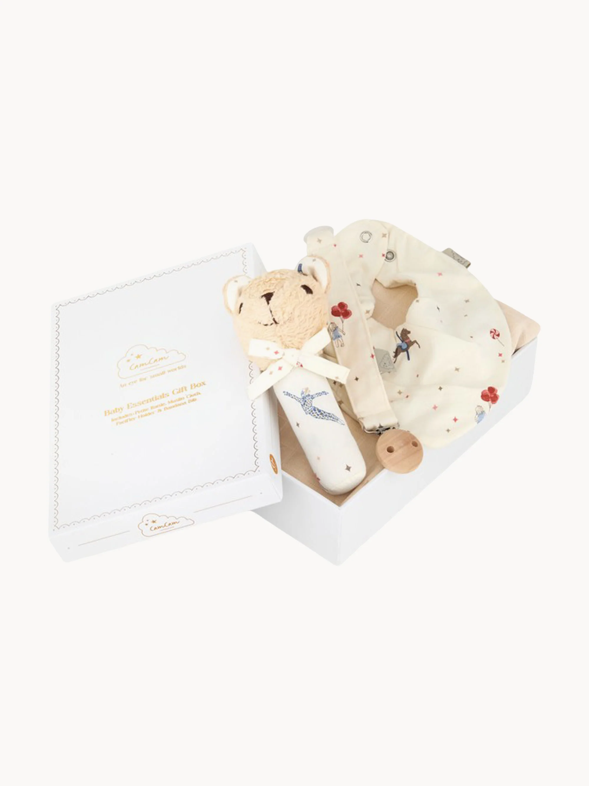 Babyverzorgingsset Essentials, 4-delig