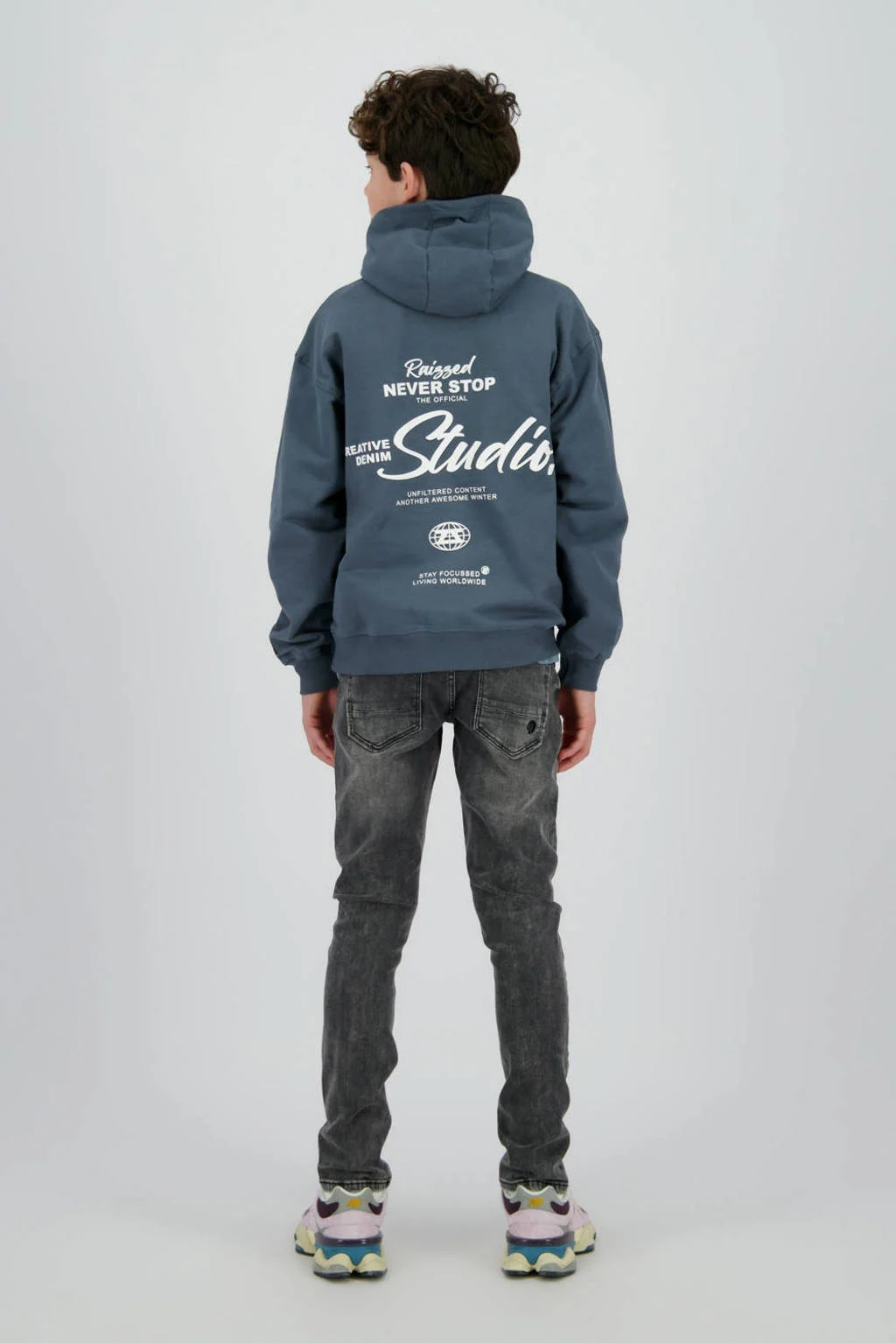 Raizzed sweater blauw
