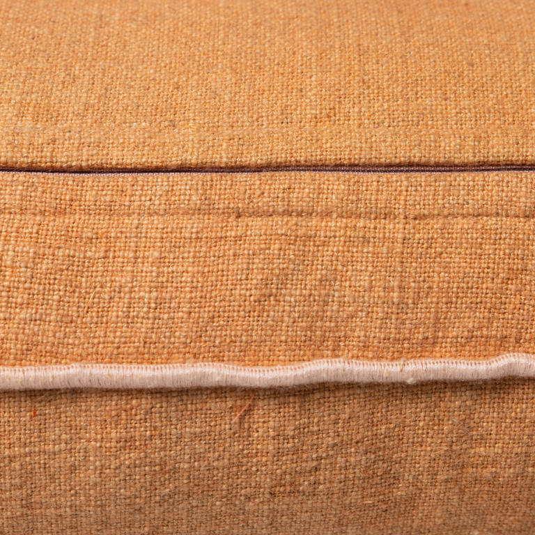 HKliving Linen Cotton kussen 60x35 ginger