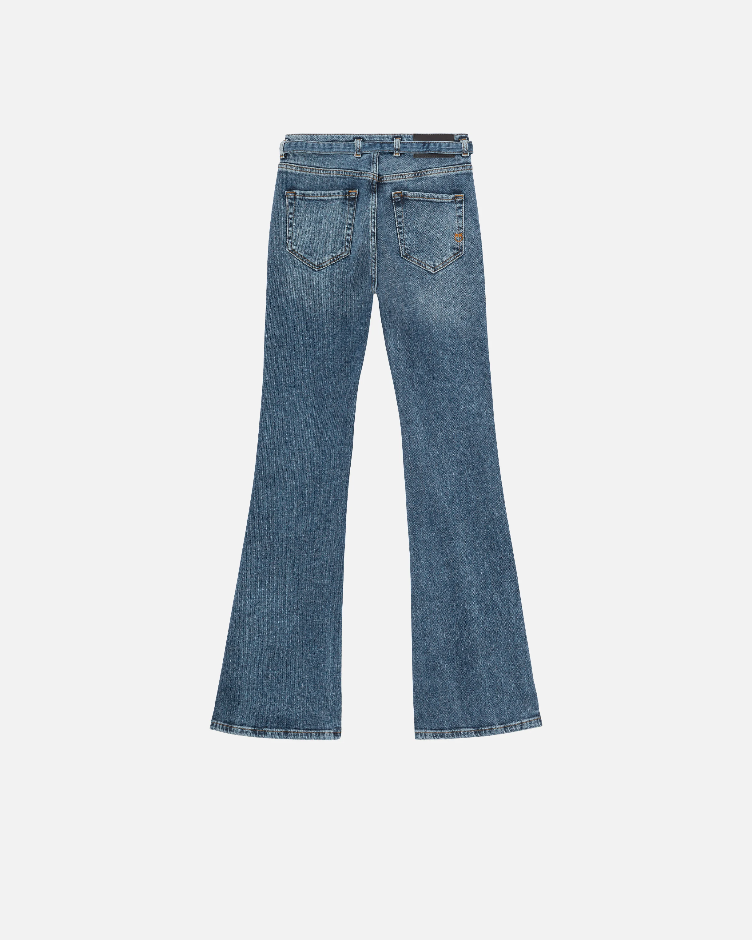 Jean à pattes d'éléphant confort | Bleu