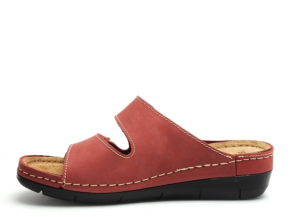 Tamaris mules et sabots plats femme 27510 28 rouge