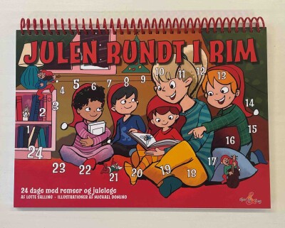 Julen Rundt I Rim - Lotte Salling - Bog