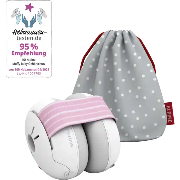 Muffy Baby Ohrenschutz Pink