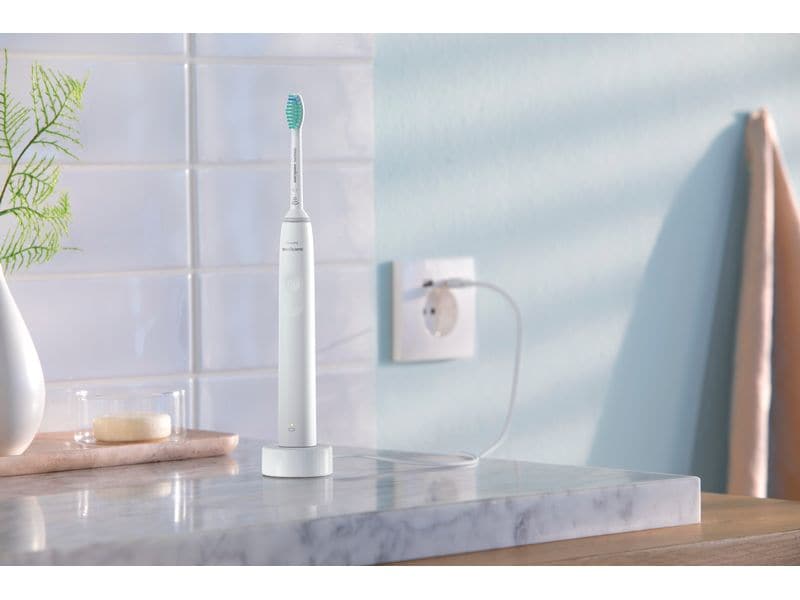 Philips Schallzahnbürste Sonicare Series 3100 HX3671/13 Wei Elektrische Zahnbürste