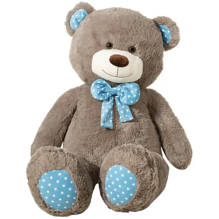 Heunec Teddybär kitt mit Schleife XXL 130 cm