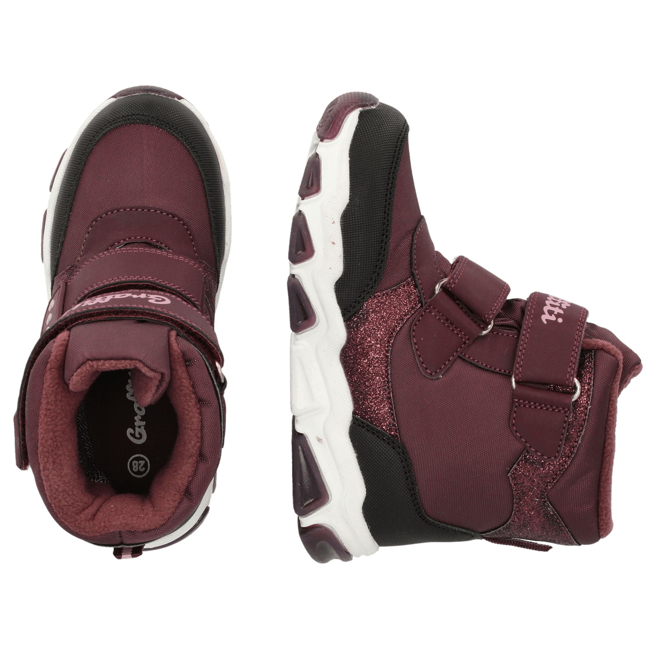 Graffiti Karlanna Kids Boot w/lights WP - Fritids og motesko