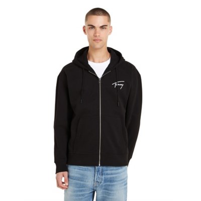 Sweatshirt zippé homme Tjm Rlx Signature Zip-Thru Ext TOMMY HILFIGER