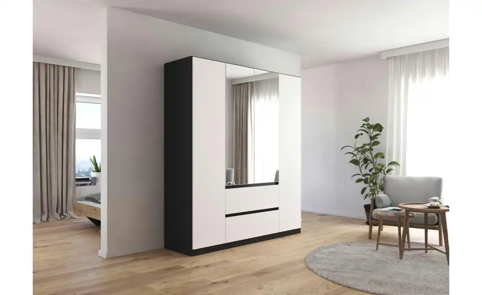 Drehtürenschrank Mainz 181 cm 4 Stück