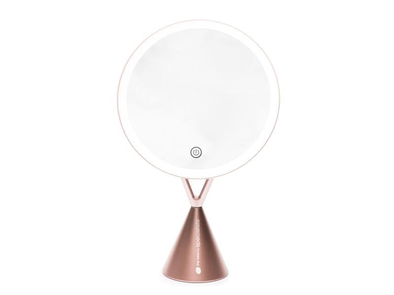 Rio Kosmetikspiegel HD Illuminated Makeup Mirror Rosegold Schminkspiegel