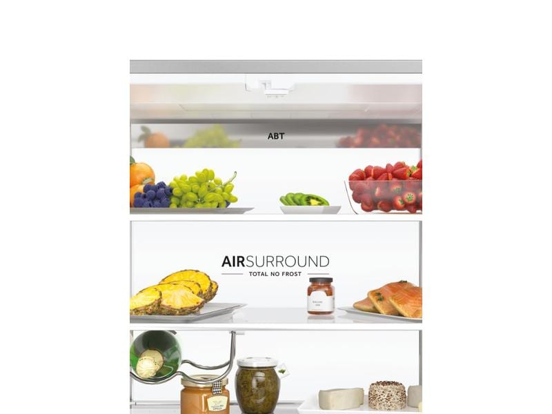 Haier Foodcenter HCW7819EHMP Beidseitig Kombigerät mit Kühlschrank oben und Gefrierteil unten
