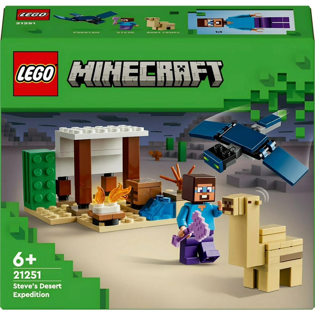 Expedição No Deserto De Steve Lego
