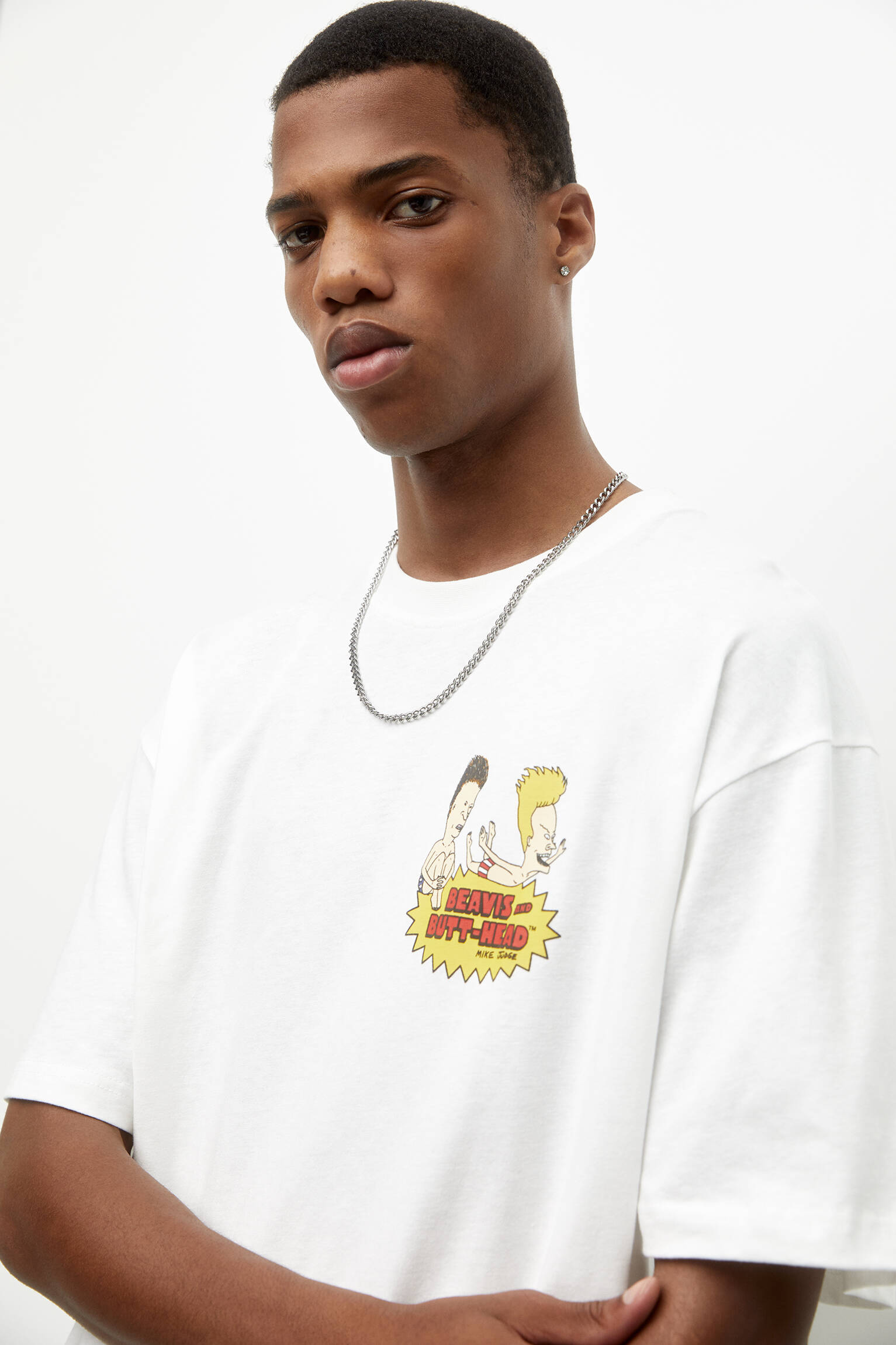 CAMISETA BEAVIS E BUTT-HEAD - BRANCA