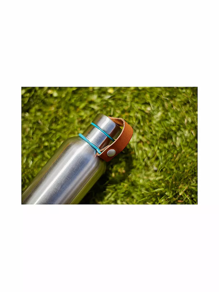BLACK+BLUM Isolierflasche - Thermosflasche 0,75l Ozean/Edelstah blau