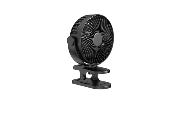 Blow 44-505# Bordvifte med klips 15cm USB + batteri sort