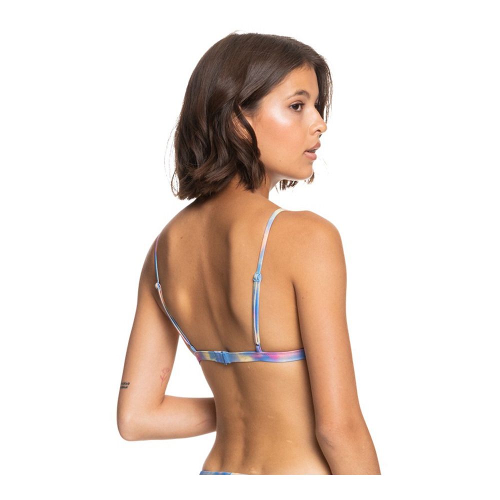 Roxy POP SURF - Haut maillot de bain Femme pale marigold tie dye vibes
