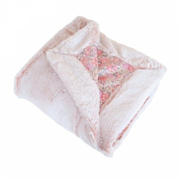 Couverture Snow Lapinou 75x100 cm - DOMIVA