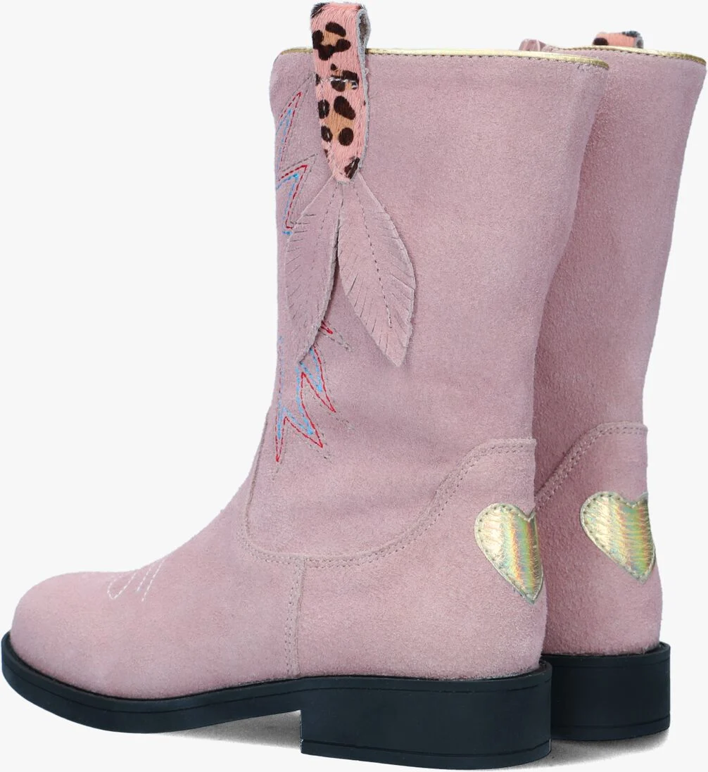 SHOESME roze shoesme cowboylaarzen nw22w005
