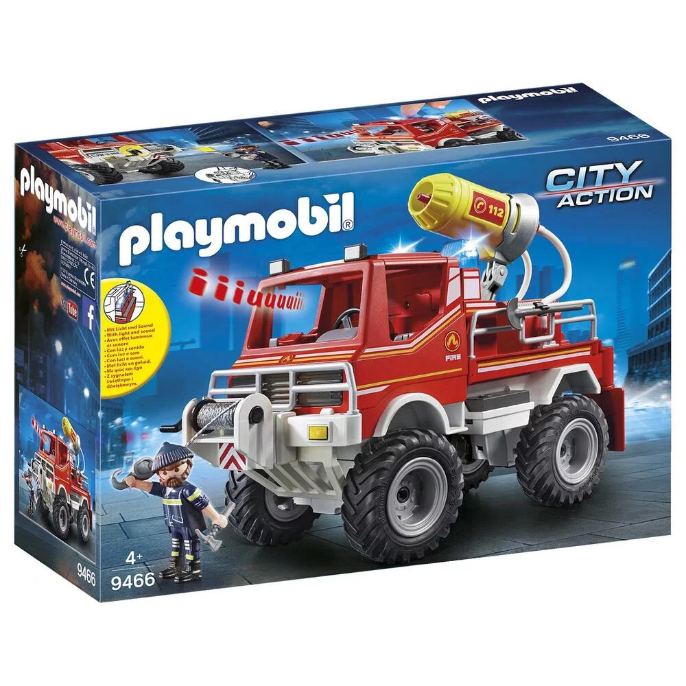 4X4 DE POMPIER AVEC LANCE-EAU - 9466